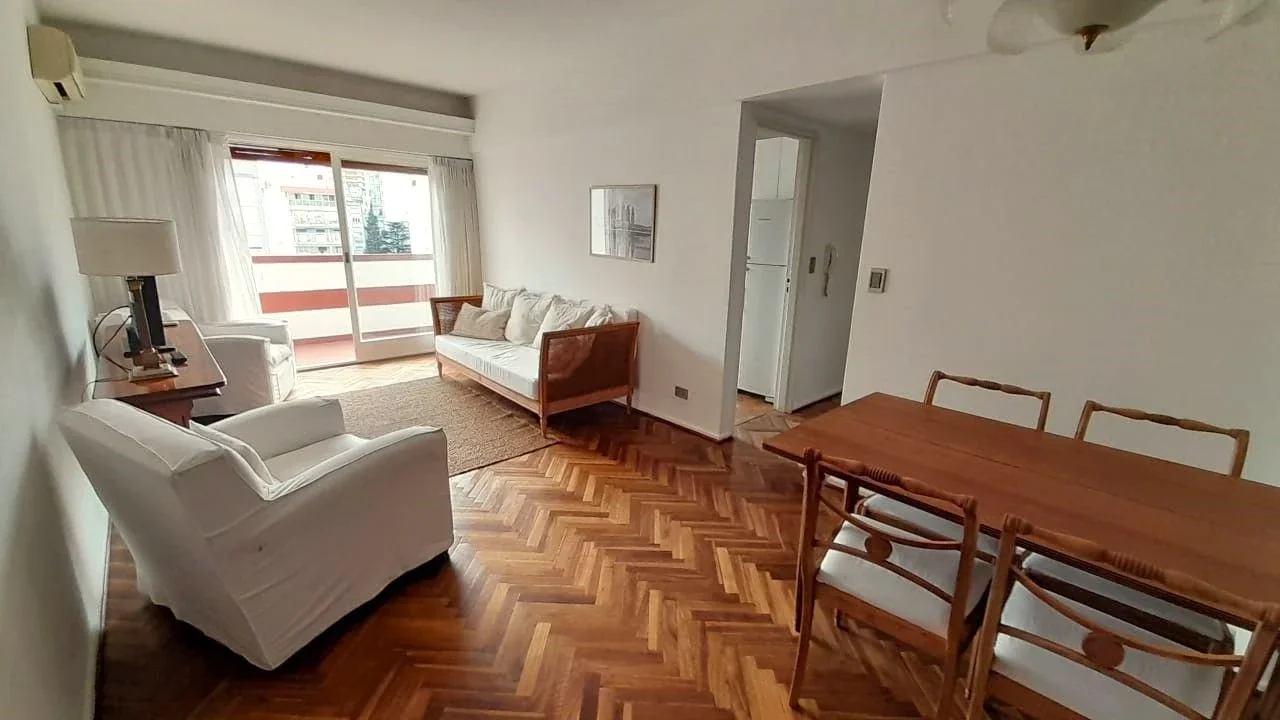 Depto 3 Amb C/ Balcón Corrido, Vista Abierta, Baño + Toilette | Amoblado, en Recoleta - Imagen 1