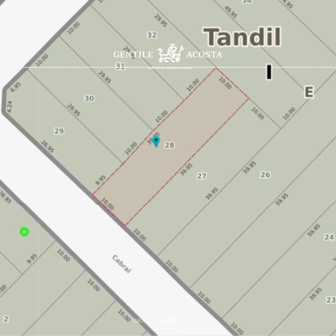 Terreno / Lote en venta de 400m2 ubicado en Tandil - Imagen 5