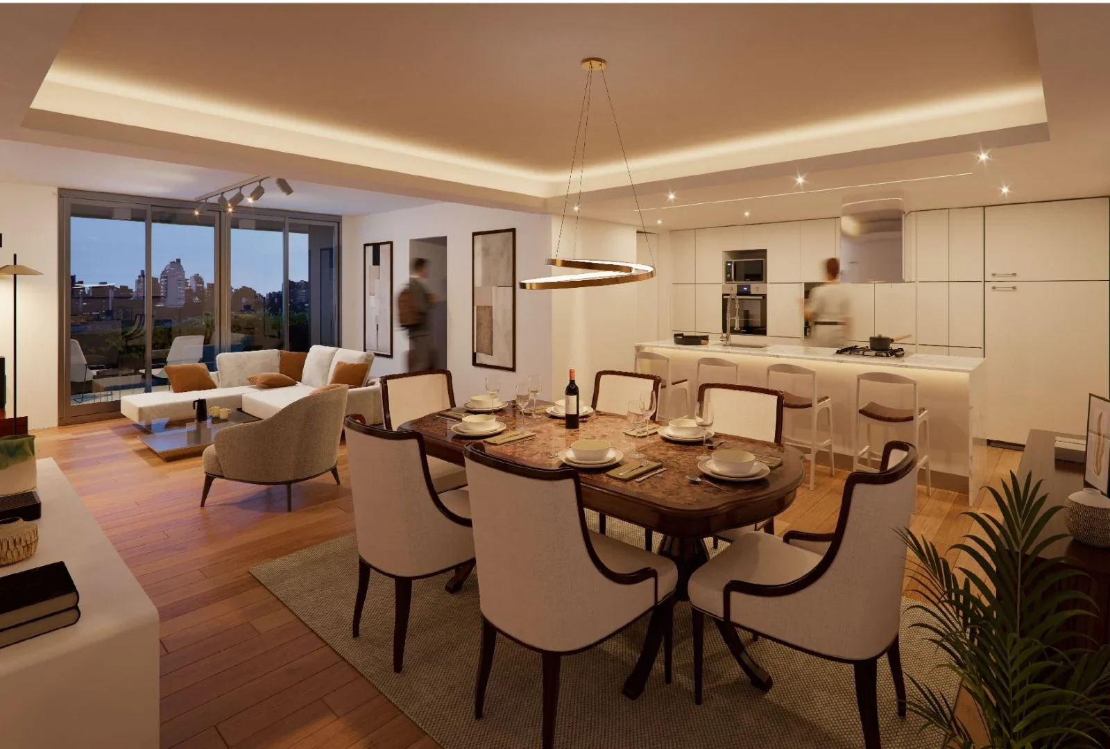 EN VENTA- Semipiso 3 dorm+Balcón AL FRENTE+Parrillero - Dorrego al 1400, Rosario - Imagen 1