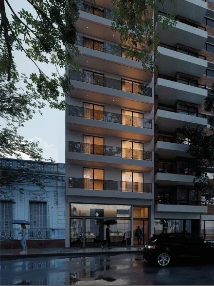 VENTA- Depto 1 dorm.+Comodín+ PATIO!! Apto uso comercial - URQUIZA 1500, Rosario - Imagen 2