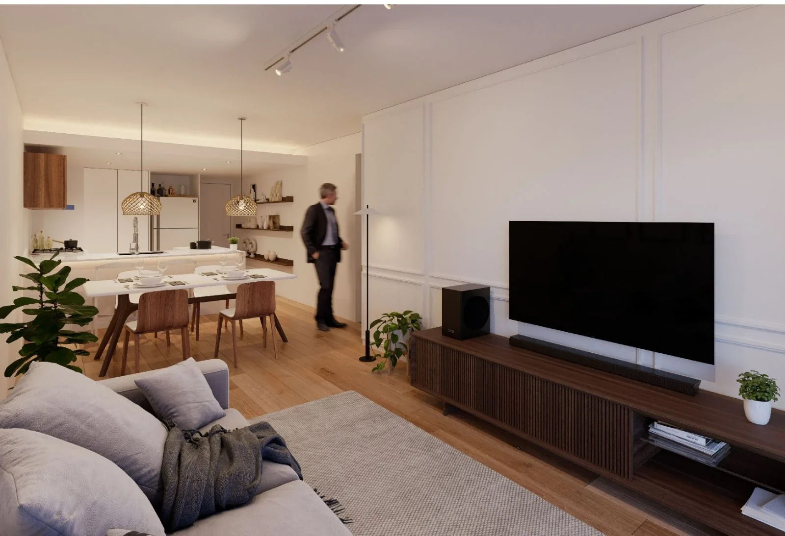 EN VENTA- Semipiso 3 dorm+Balcón AL FRENTE+Parrillero - Dorrego al 1400, Rosario - Imagen 3