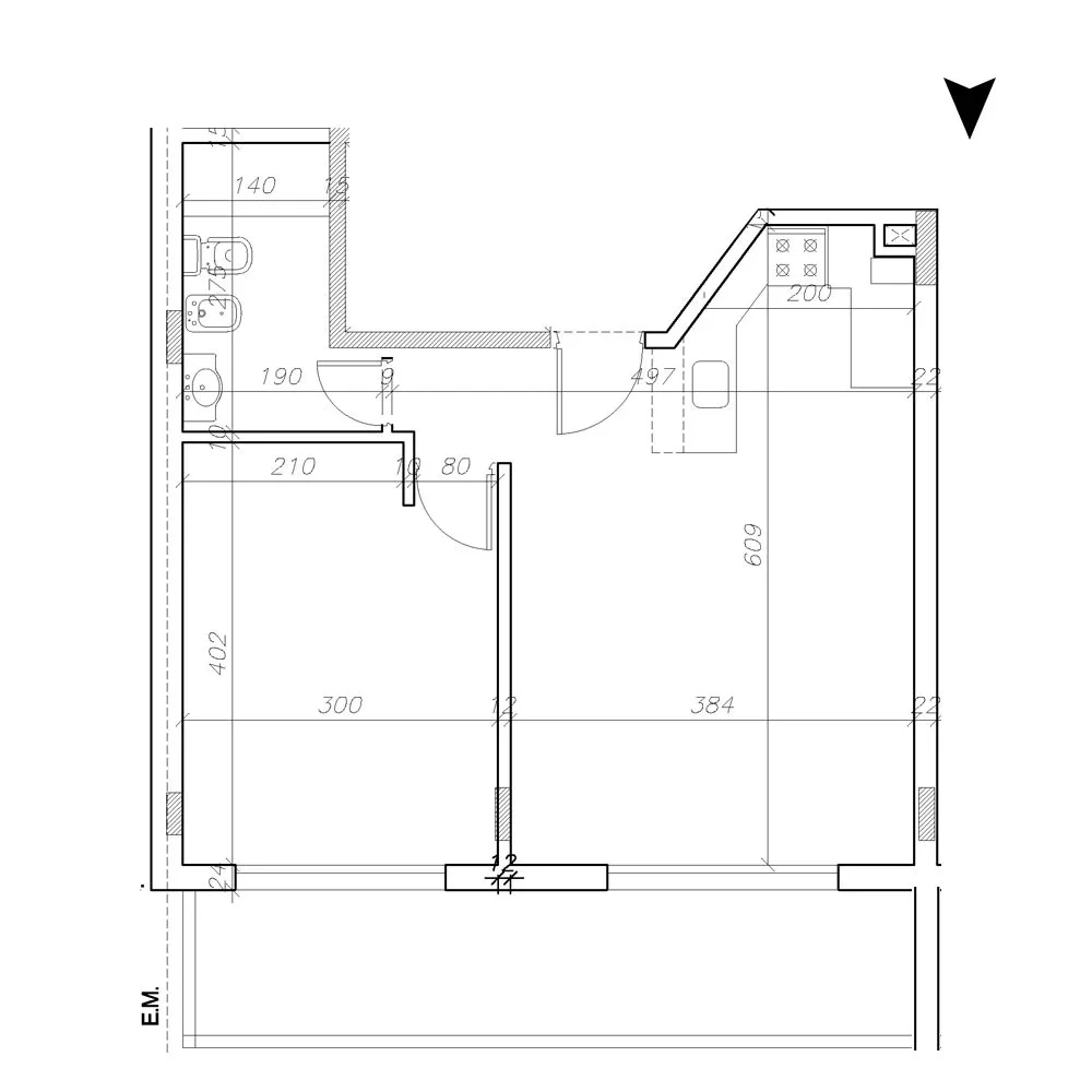 1 dormitorio en venta en Rosario - Imagen 2