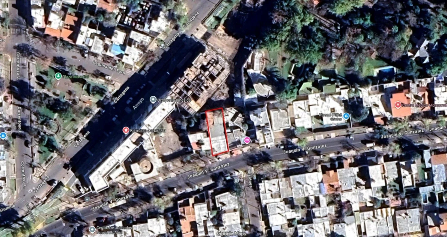 VENTA DE TERRENO A METROS DE PALMARES, SOBRE JOAQUIN V GONZALEZ 280 m2 TOTALES - Imagen 4