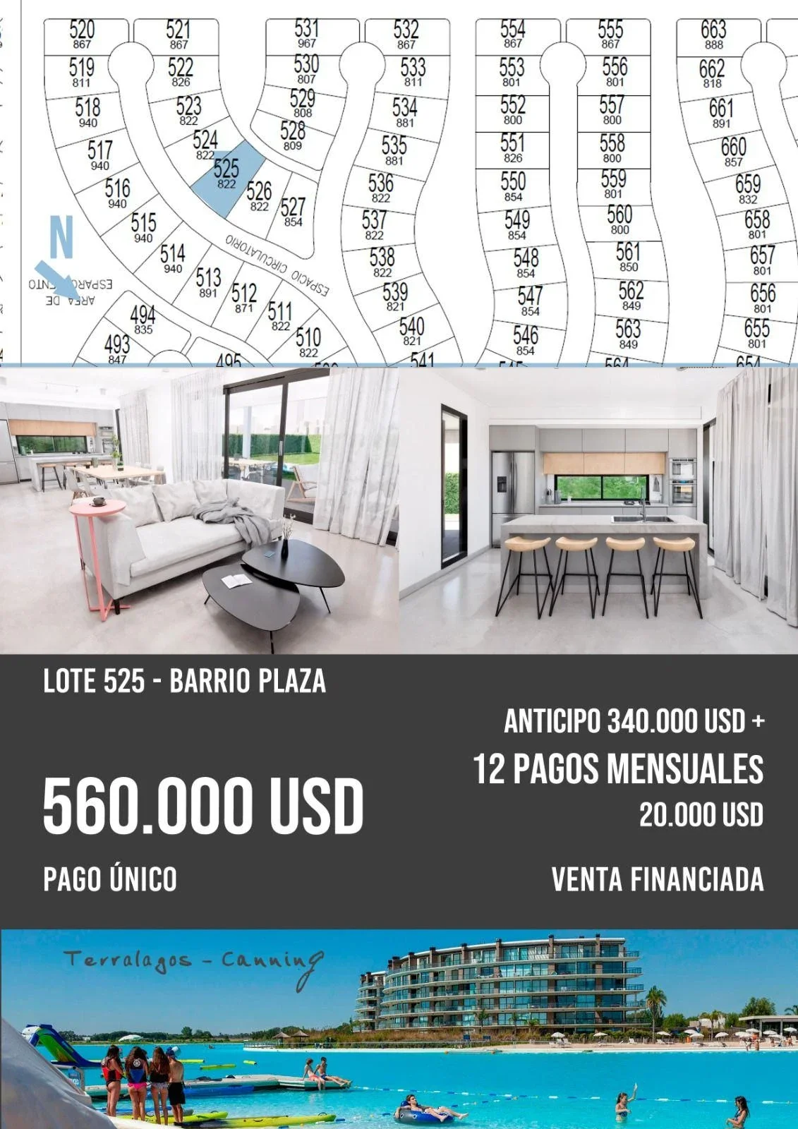 Casa Moderna a Estrenar 5 Amb con Quincho y Piscina - Terralagos, Canning - Imagen 3