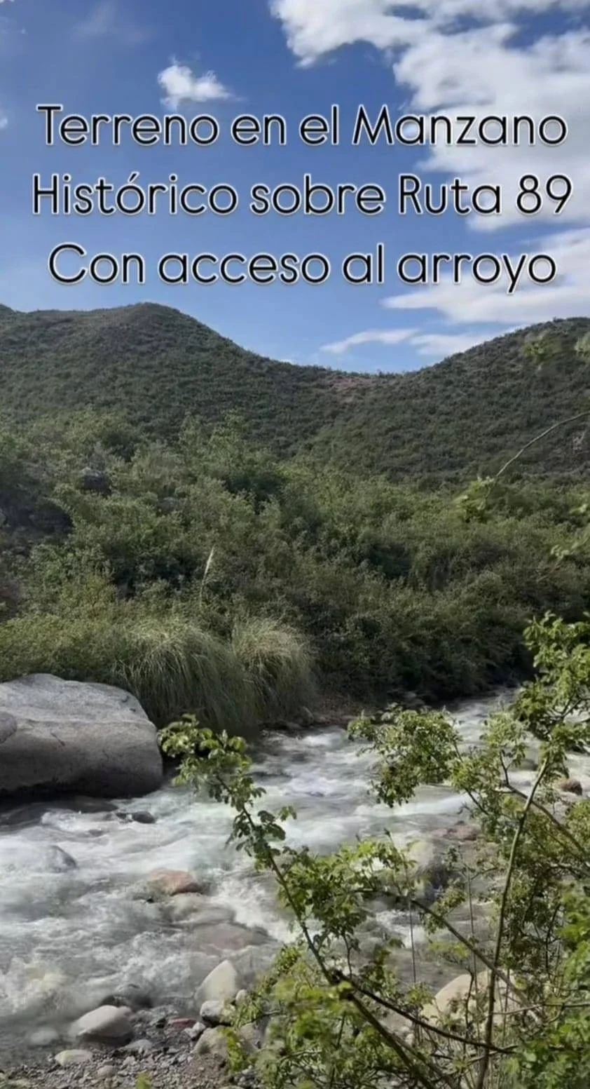 Terreno / Lote en venta de 511m2 ubicado en El Manzano-Tunuyán-Mendoza - Imagen 2