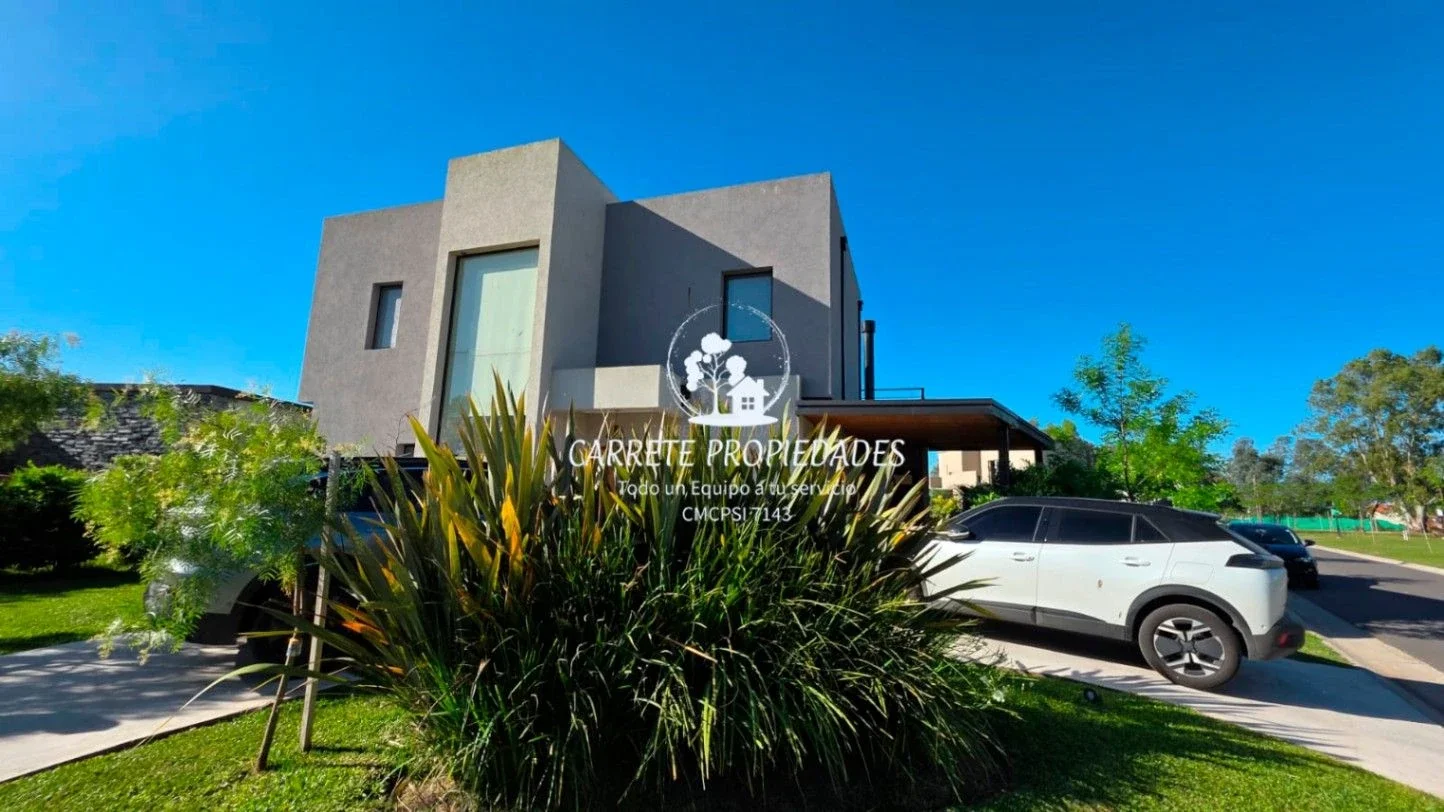 Venta Casa Moderna de 5 ambientes, pileta y cochera. Barrio Santa Emilia. Pilar. - Imagen 2