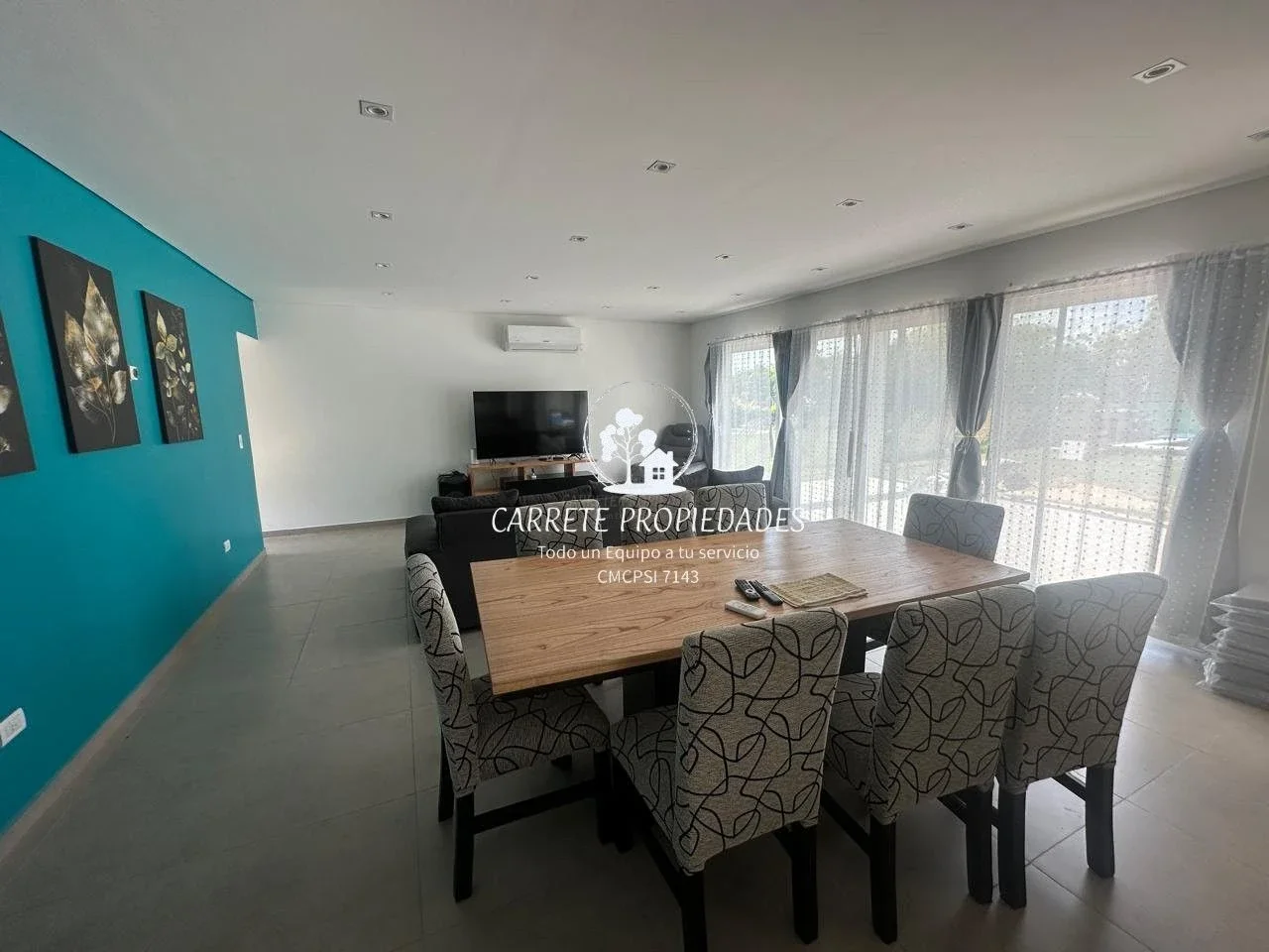 Casa en venta 4 ambientes moderna y pileta. Barrio Santa Elena. Pilar del Este. - Imagen 4