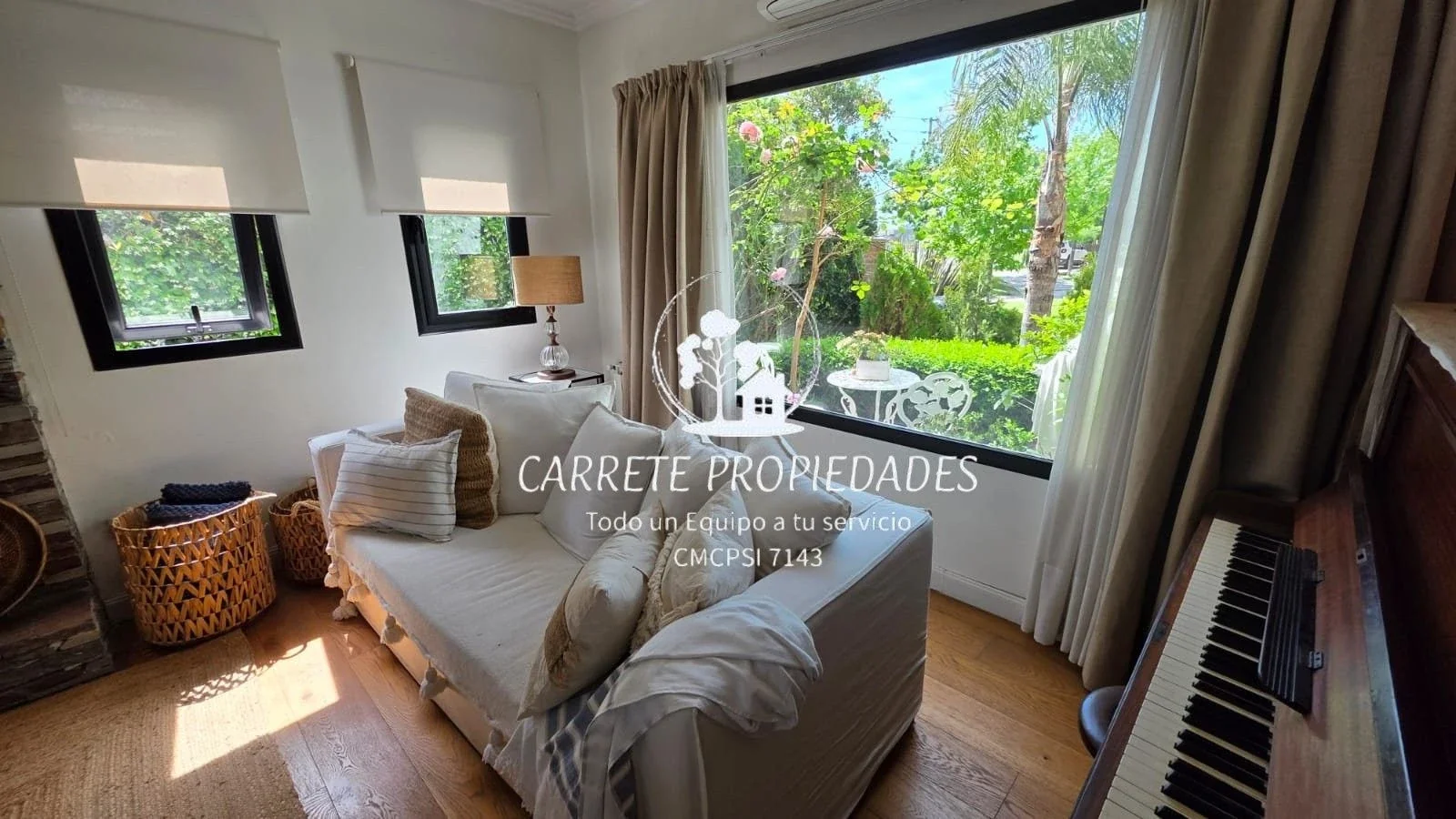 Magnifica Casa en venta 5 amb. escritorio y pileta. Barrio San Eduardo. Pilar - Imagen 5
