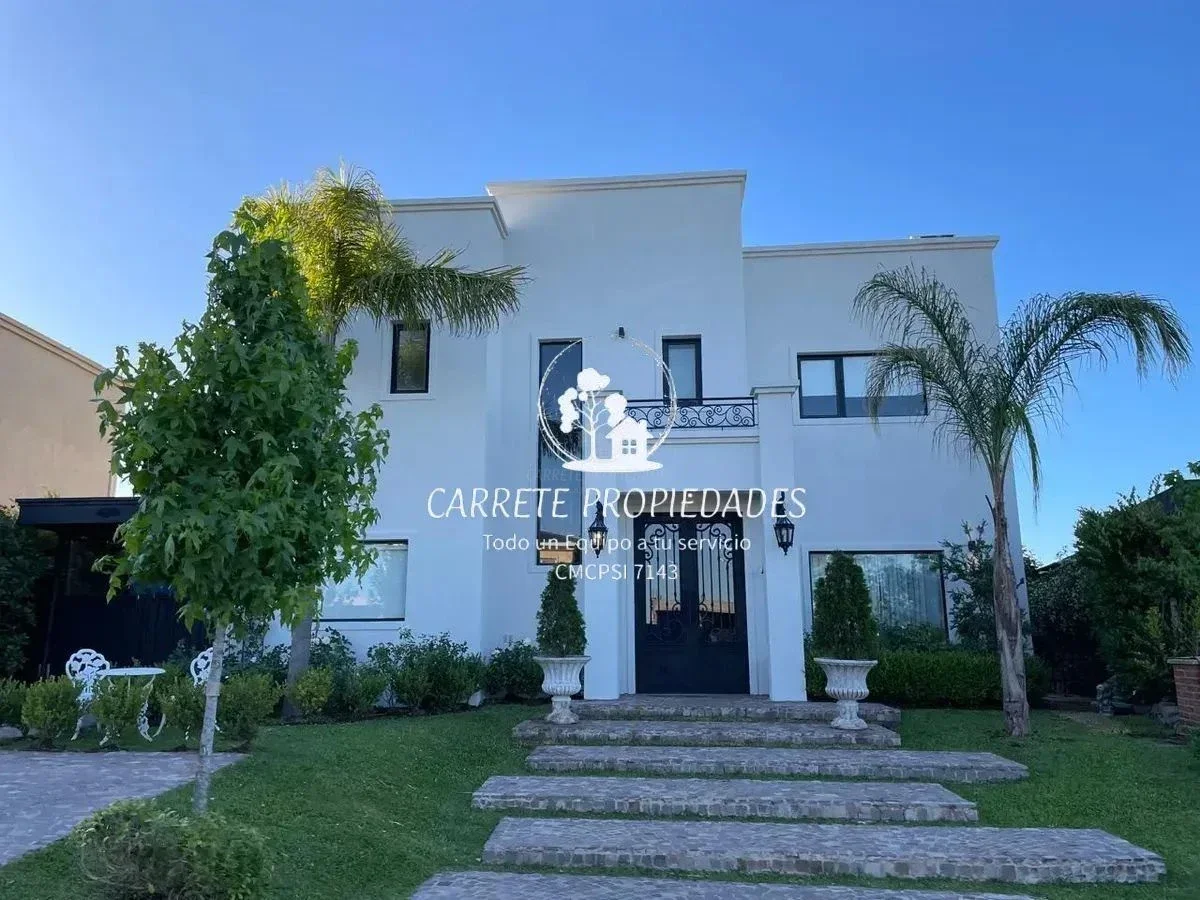 Magnifica Casa en venta 5 amb. escritorio y pileta. Barrio San Eduardo. Pilar - Imagen 2