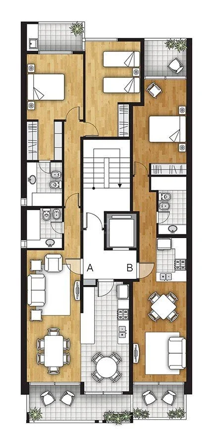Venta Departamento 2 Dormitorios Santa Fe 2300 - Imagen 2