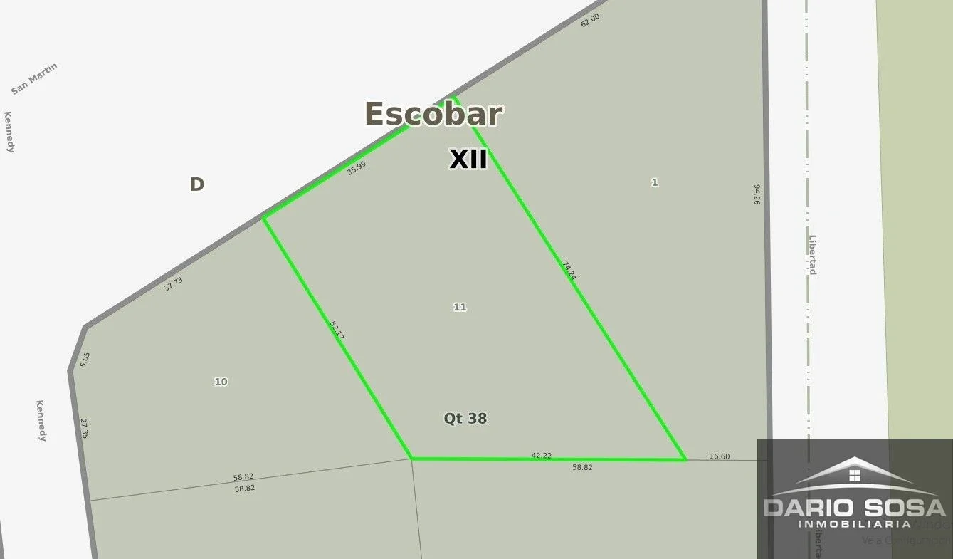 Lote en venta 2275 m2- Ruta 25 y Libertad - Escobar (zona barrios cerrados) - Imagen 3