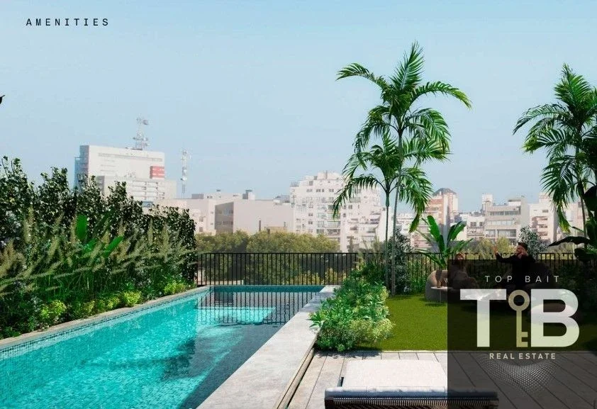 Monoambiente con balcón - Frente - Amenities - Posesión 2028 - Imagen 1