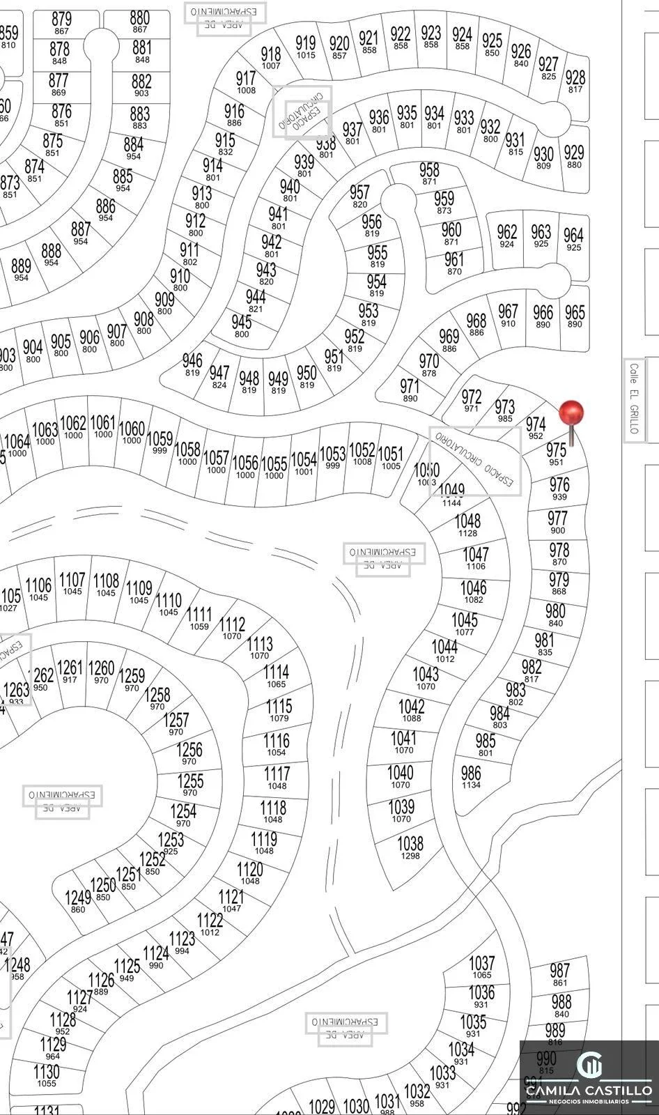 Terreno / Lote en venta de 950m2 ubicado en Barrio Privado Terralagos - Imagen 1