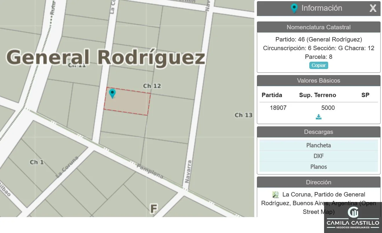 Parcela en venta de 5000m2 ubicada en General Rodríguez - Imagen 3