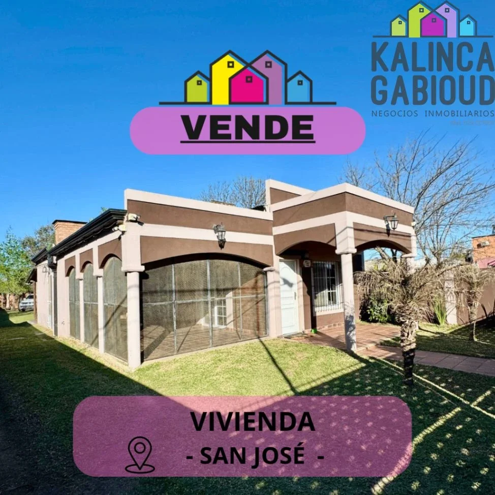Casa en venta c/ cochera en San José - Imagen 1